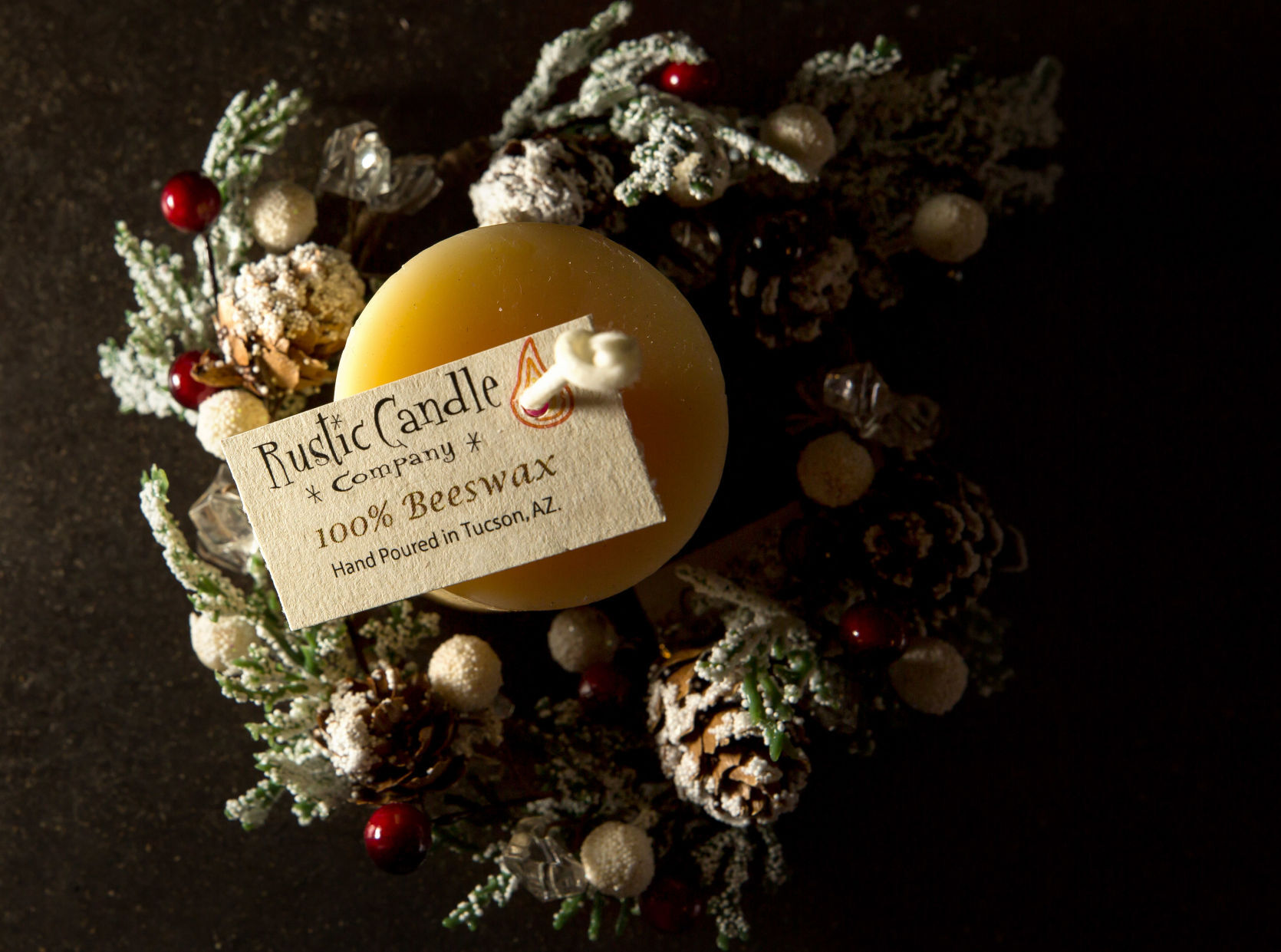 2020 stocking stuffers, Rustic Candle